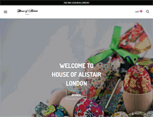 Tablet Screenshot of houseofalistair.com